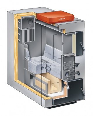 Твердотопливный котел Viessmann Vitoligno 100 Твердотопливный котел Viessmann Vitoligno 100