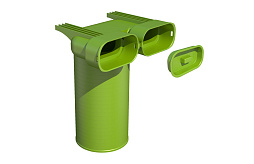 Адаптер диффузора 90°