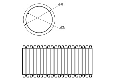 Гибкий воздуховод